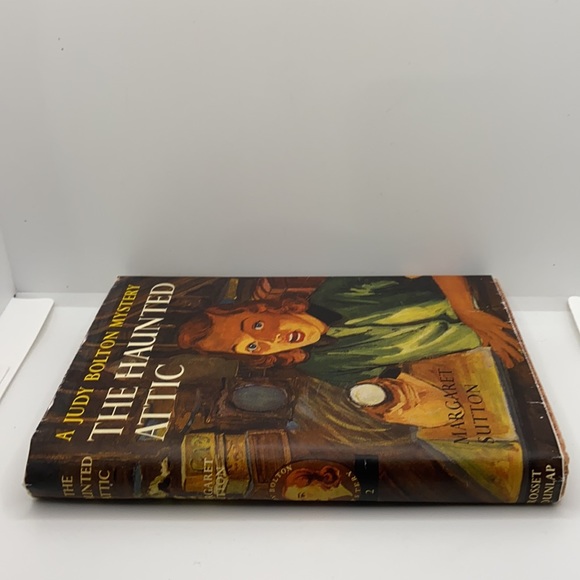 A Judy Bolton Mystery The Haunted Attic by Margaret Sutton Hardcover Vintage - Picture 2 of 13